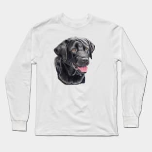 Labrador retriever - black Long Sleeve T-Shirt